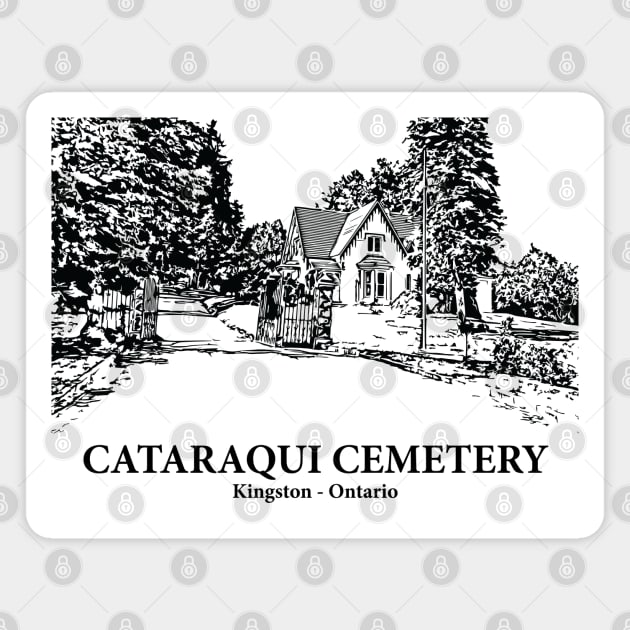 Cataraqui Cemetery - Kingston ON Magnet by Lakeric